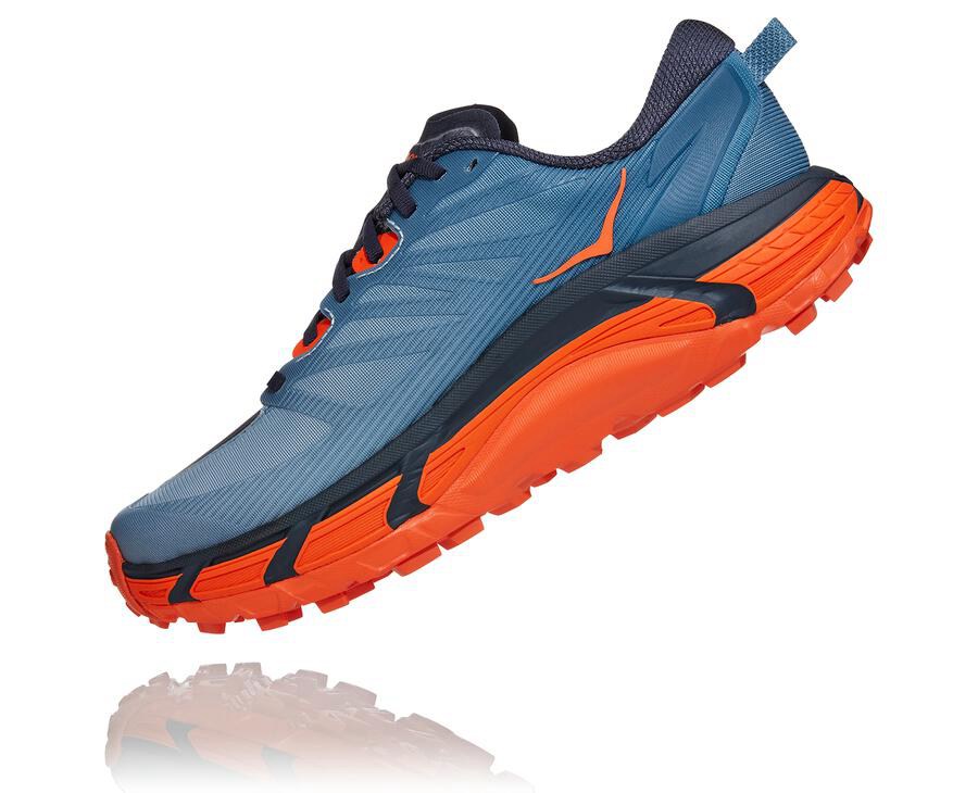 Hoka One One Trainers Mens Blue - Mafate Speed 3 - 34659XVZO